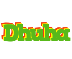 Dhuha crocodile logo