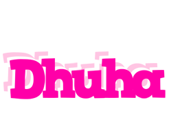 Dhuha dancing logo