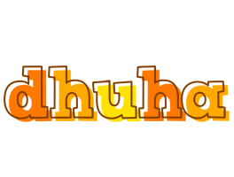 Dhuha desert logo