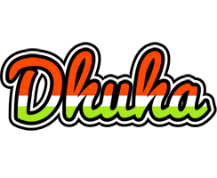 Dhuha exotic logo