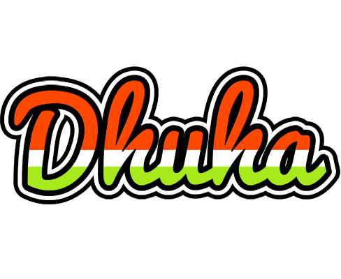 Dhuha exotic logo