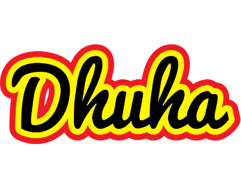 Dhuha flaming logo