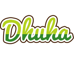 Dhuha golfing logo