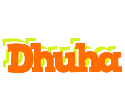 Dhuha healthy logo