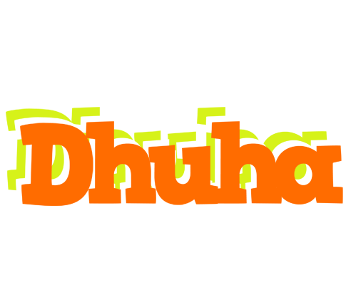 Dhuha healthy logo