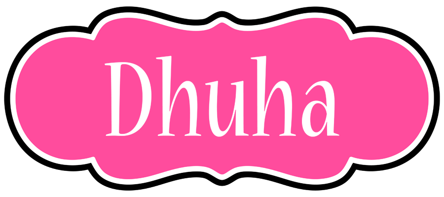 Dhuha invitation logo