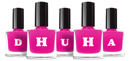 Dhuha nails logo