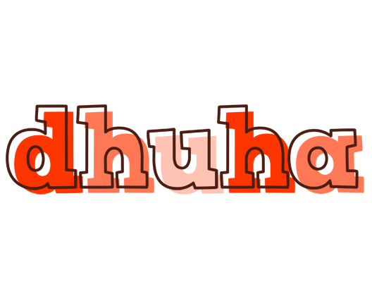 Dhuha paint logo