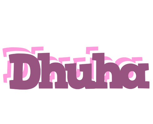 Dhuha relaxing logo