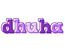 Dhuha sensual logo