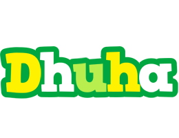 Dhuha soccer logo