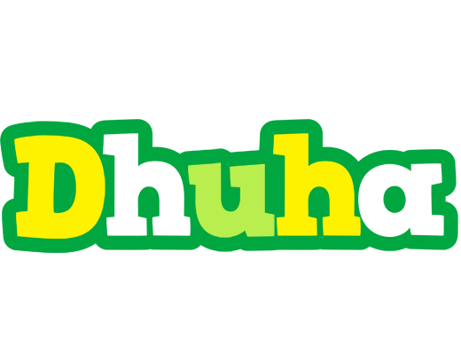 Dhuha soccer logo