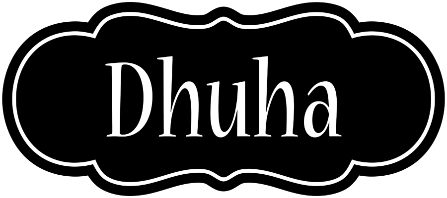 Dhuha welcome logo