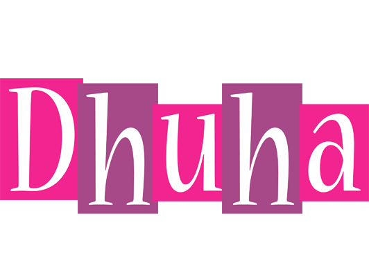 Dhuha whine logo