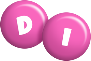 Di candy-pink logo