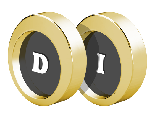 Di gold logo