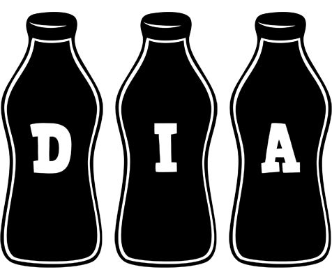 Dia bottle logo