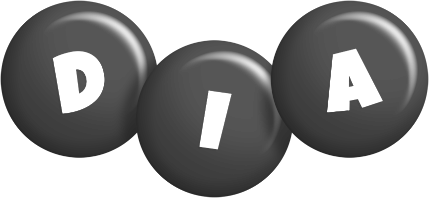 Dia candy-black logo