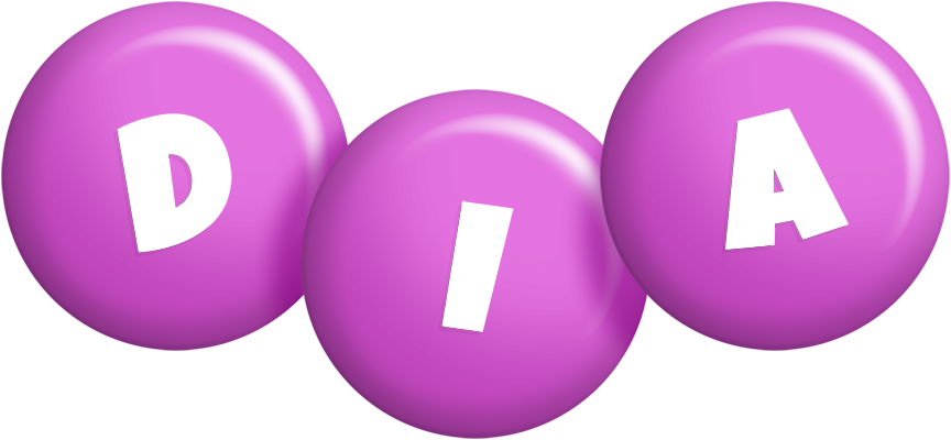 Dia candy-purple logo