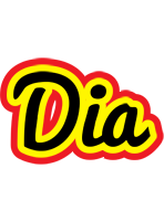 Dia flaming logo