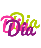 Dia flowers logo