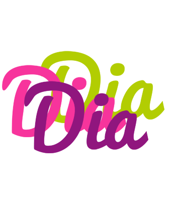 Dia flowers logo