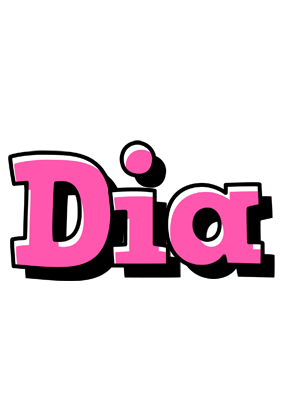 Dia girlish logo