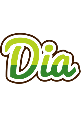 Dia golfing logo