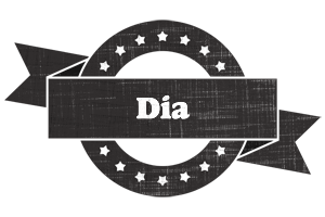 Dia grunge logo