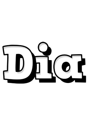 Dia snowing logo
