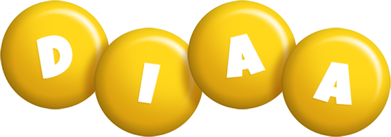 Diaa candy-yellow logo