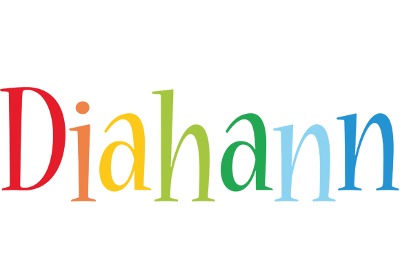 Diahann birthday logo