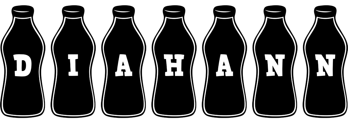 Diahann bottle logo