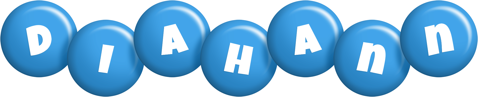 Diahann candy-blue logo