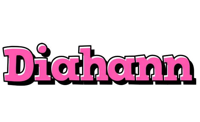Diahann girlish logo