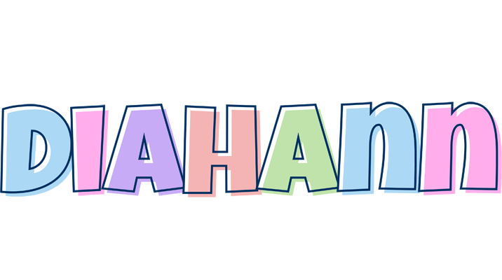 Diahann pastel logo