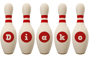 Diako bowling-pin logo