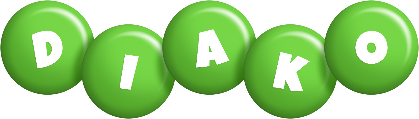 Diako candy-green logo