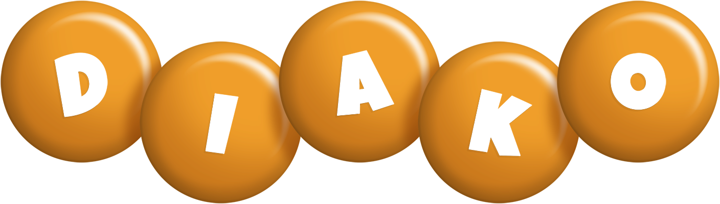 Diako candy-orange logo