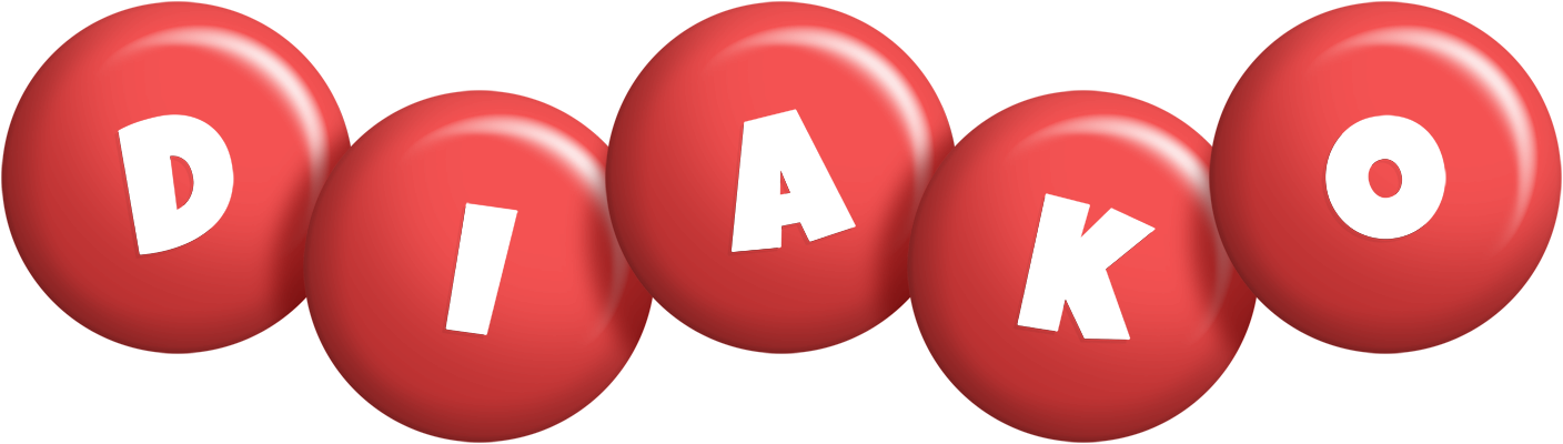 Diako candy-red logo
