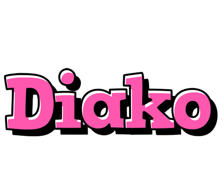 Diako girlish logo