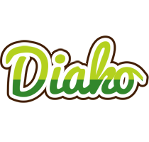 Diako golfing logo