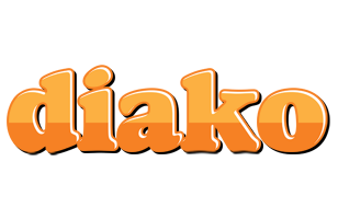 Diako orange logo