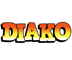 Diako sunset logo