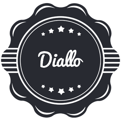 Diallo badge logo