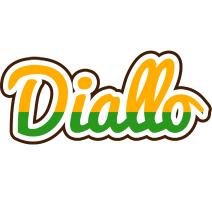 Diallo banana logo