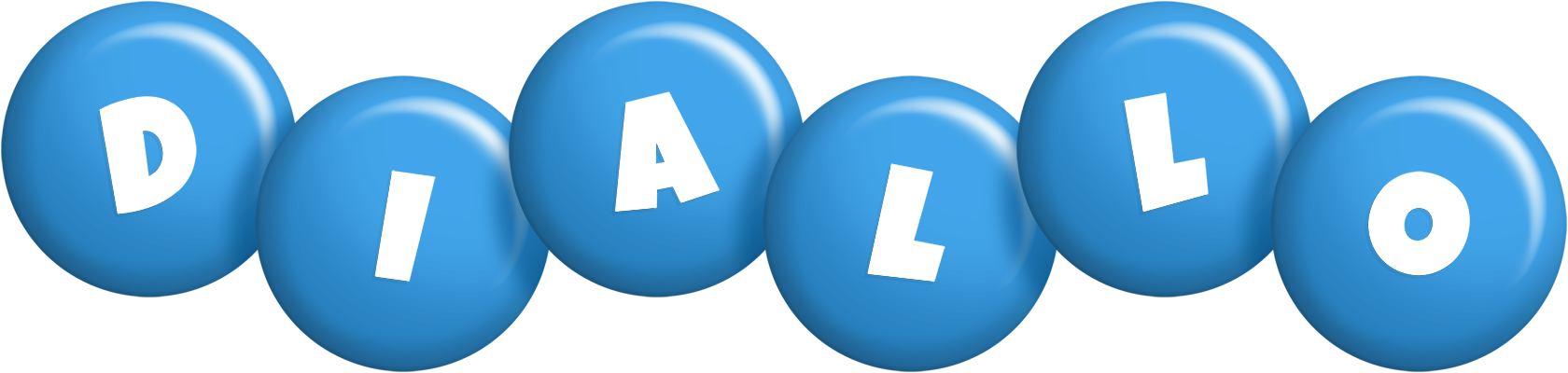 Diallo candy-blue logo