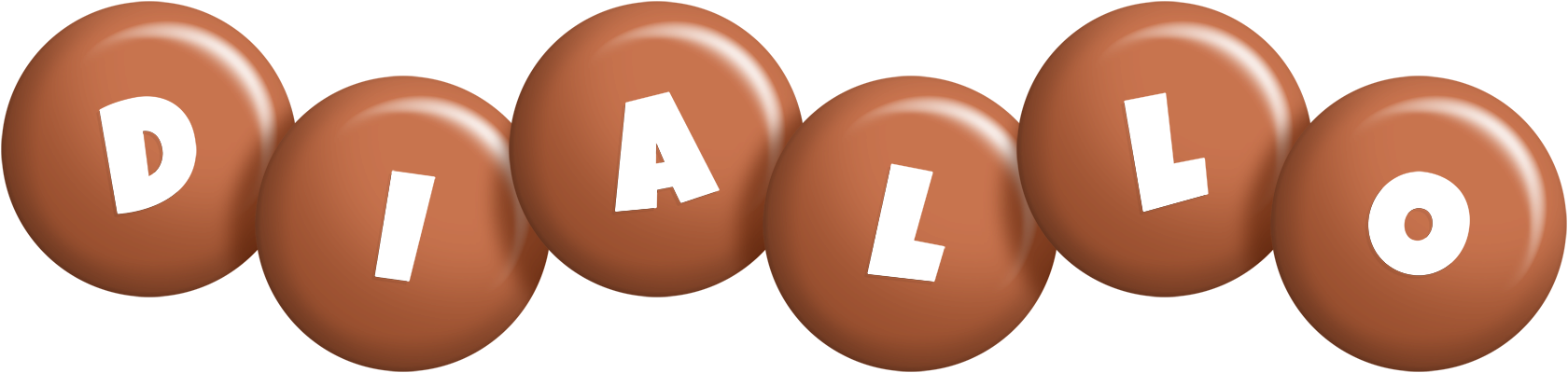 Diallo candy-brown logo