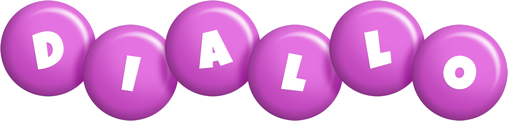 Diallo candy-purple logo