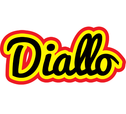 Diallo flaming logo